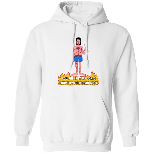 You Will Pry My Jorts From My Cold Dead Body Shirt Lucca International Merch