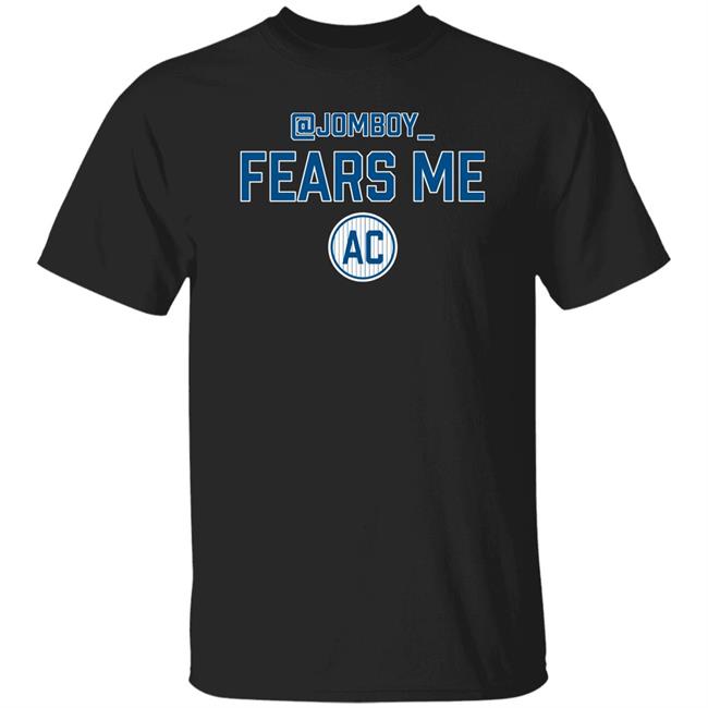 Jomboy Fears Me Ac Shirt Adam Clanton Tyler Soto Jomboy Fears Me Ac Shirt Tyler Soto Adam Clanton
