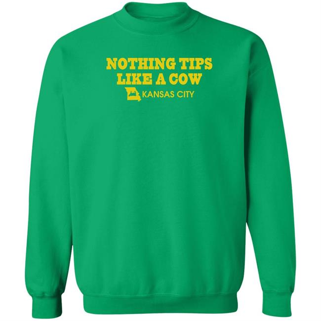 Jason Kander Nothing Tips Like A Cow Kansas City Hoodie Diana Kander