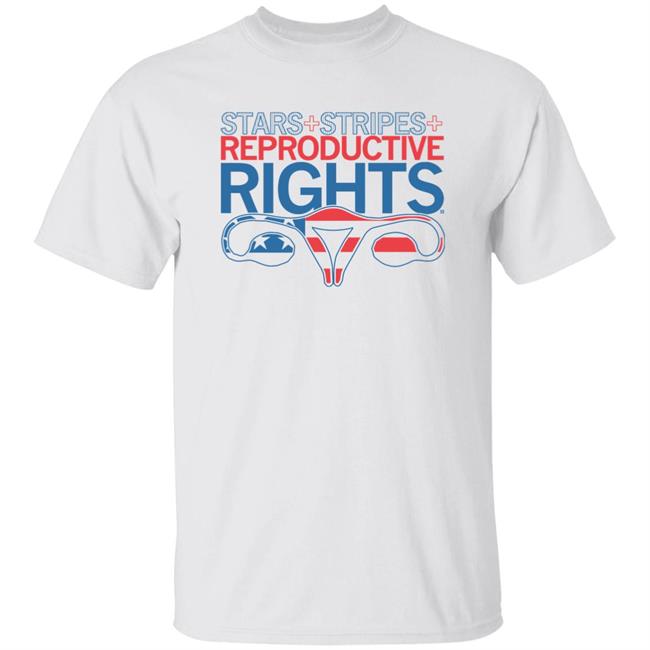 Raygunsite Merch Stars Stripes And Reproductive Rights Shirt