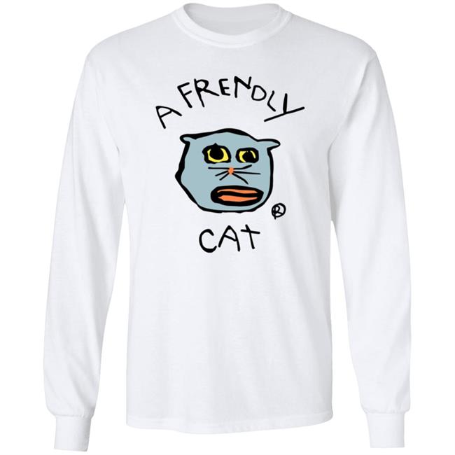 The Frendly Collection Lirik Merch Just A Frendly Cat Shirt Lirik Merch The Frendly Collection Just A Frendly Cat Shirt