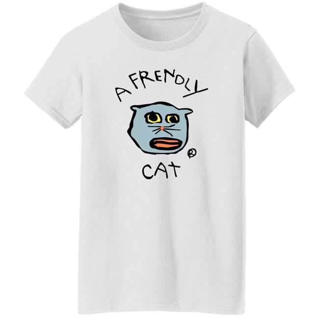The Frendly Collection Lirik Merch Just A Frendly Cat Shirt The Frendly Collection Lirik Merch Just A Frendly Cat Shirt