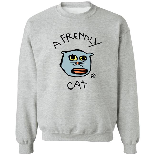 Just A Frendly Cat Shirt The Frendly Collection Lirik Merch