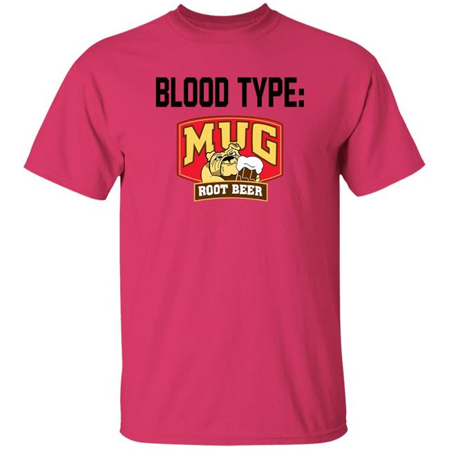 Kelbin Pissboymcgee Blood Type Mug Root Beer Shirt