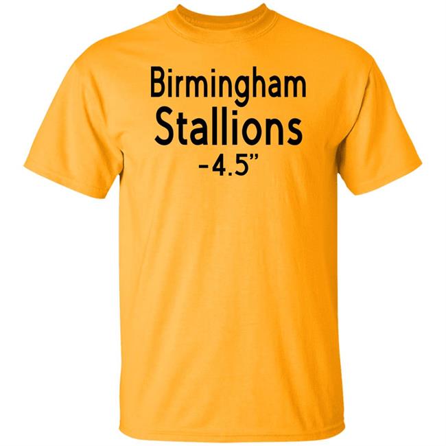 Fox Bet Live Birmingham Stallions 4.5 Inch Shirt