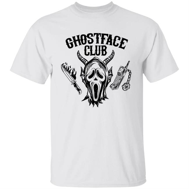 Scream Movie Ghostface Club Shirt