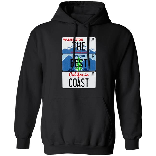 Washington The Evergreen State Oregon Best California Coast Shirt Cultural Blends Merch The Best Coast Shirt