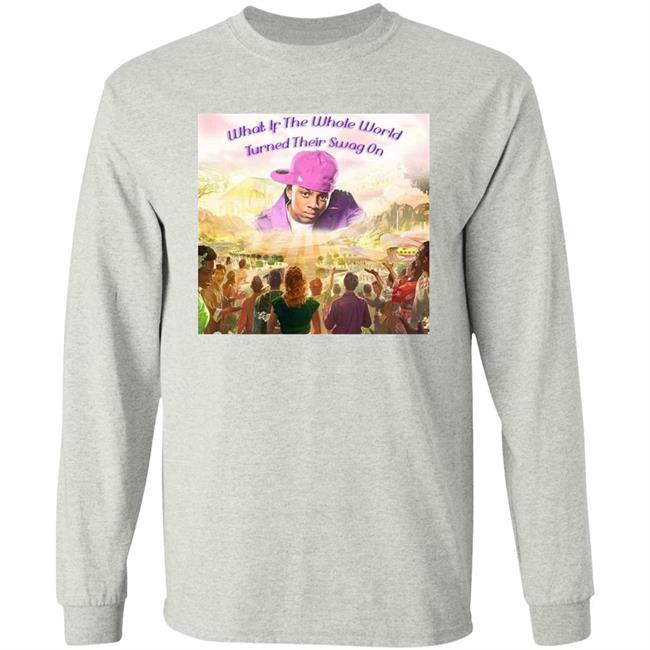 Soulja Boy Tell'em What If The Whole World Turned Their Swag On Shirt Soulja Boy Tell'em What If The Whole World Turned Their Swag On Shirt