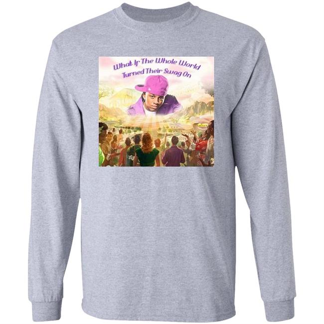 Soulja Boy Tell'em What If The Whole World Turned Their Swag On Shirt Soulja Boy Tell'em What If The Whole World Turned Their Swag On Shirt