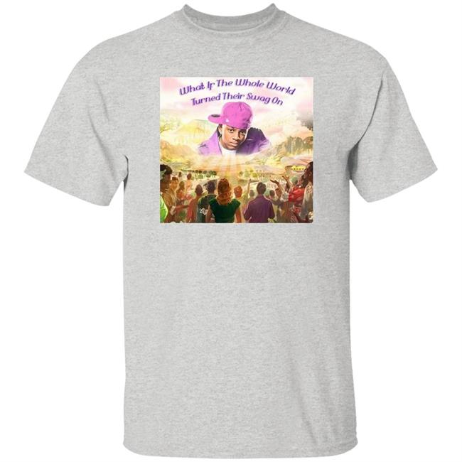 Soulja Boy Tell'em What If The Whole World Turned Their Swag On Shirt Soulja Boy Tell'em What If The Whole World Turned Their Swag On Shirt