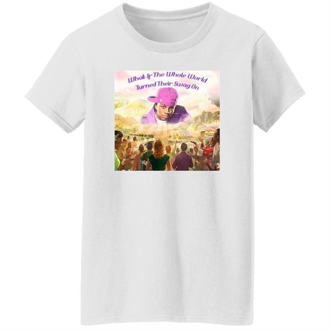 Soulja Boy Tell'em What If The Whole World Turned Their Swag On Shirt Soulja Boy Tell'em What If The Whole World Turned Their Swag On Shirt