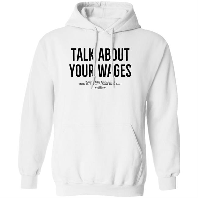 Solidarity Superstore Jorts & Jean Talk About Your Wages Shirt