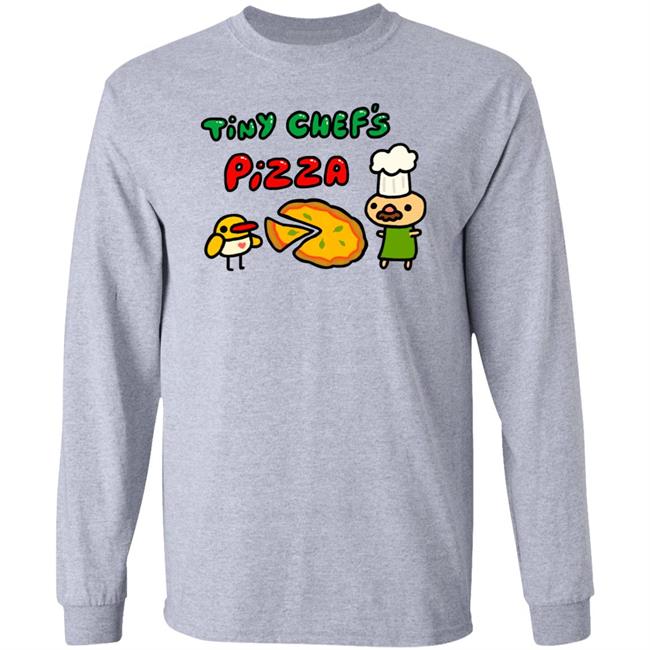 Grebcomics Store Tiny Chef's Pizza Shirt