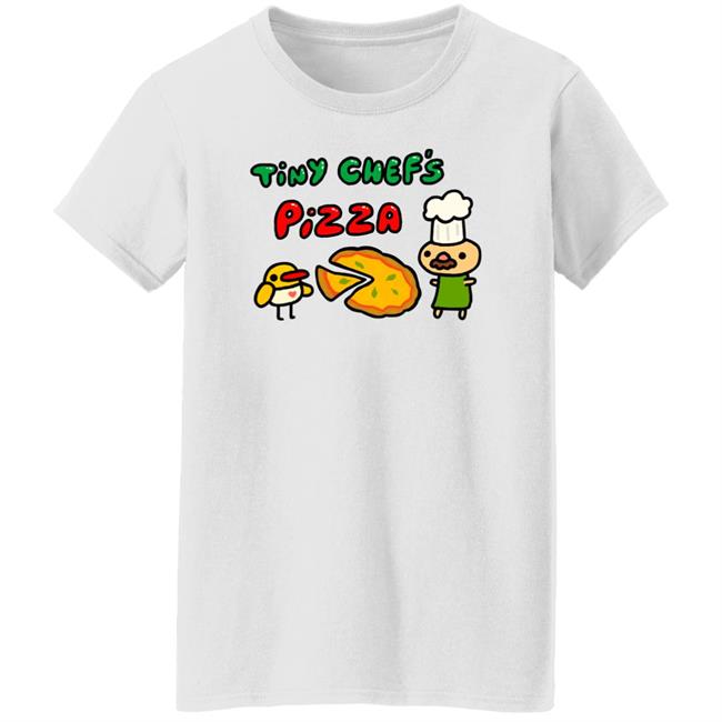 Grebcomics Store Tiny Chef's Pizza Shirt Grebcomics Store Tiny Chef's Pizza Shirt