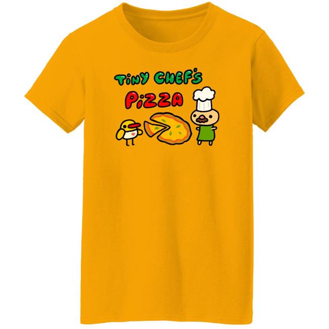 Grebcomics Store Tiny Chef's Pizza Shirt Grebcomics Store Tiny Chef's Pizza Shirt