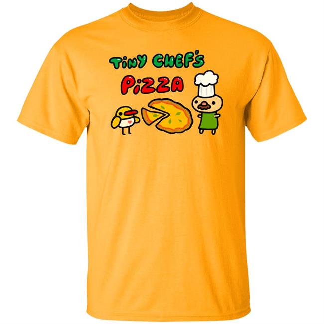 Grebcomics Store Tiny Chef's Pizza Shirt Grebcomics Store Tiny Chef's Pizza Shirt