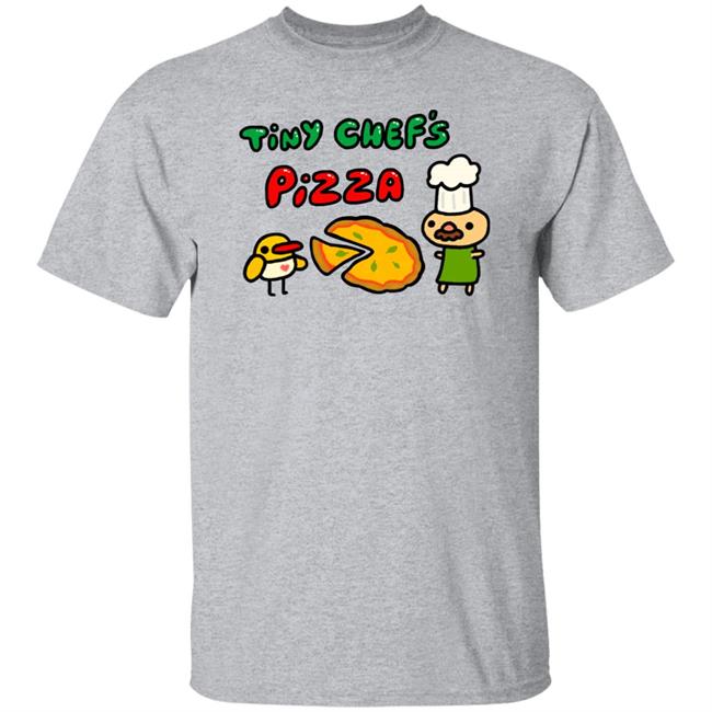 Grebcomics Store Tiny Chef's Pizza Shirt Grebcomics Store Tiny Chef's Pizza Shirt