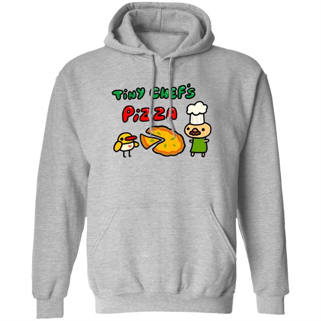 Grebcomics Store Tiny Chef's Pizza Shirt Grebcomics Store Tiny Chef's Pizza Shirt