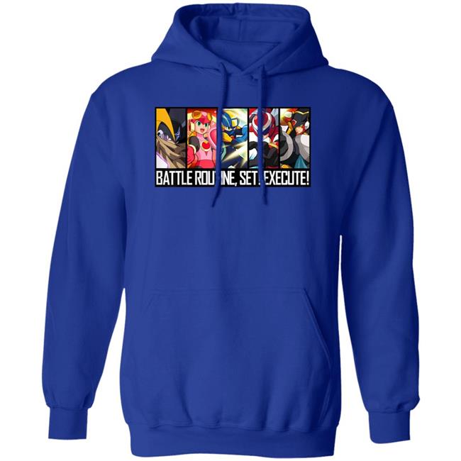 The Rockman Exe Zone Mega Man Battle Network Shirt Battle Routine Set Execute Shirt Mega Man Battle Network Shirt Battle Routine Set Execute Shirt The Rockman Exe Zone