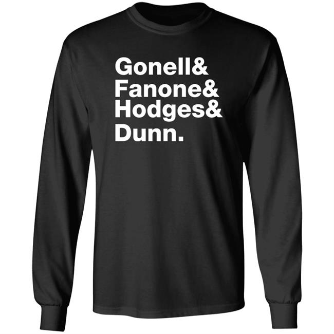 Gonell& Fanone& Hodges& Dunn Shirt Harry A Dunn Staff Sergeant Gonell, Aquilino
