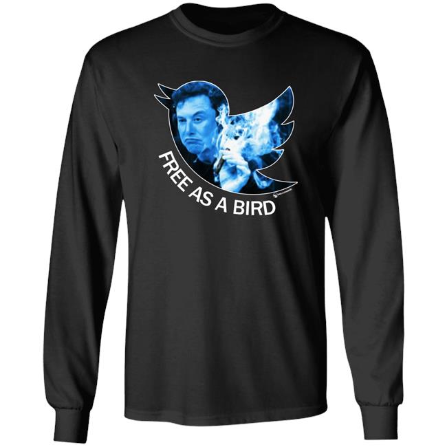Elon Musk Free As A Bird Shirt Luke Wearechange Merch