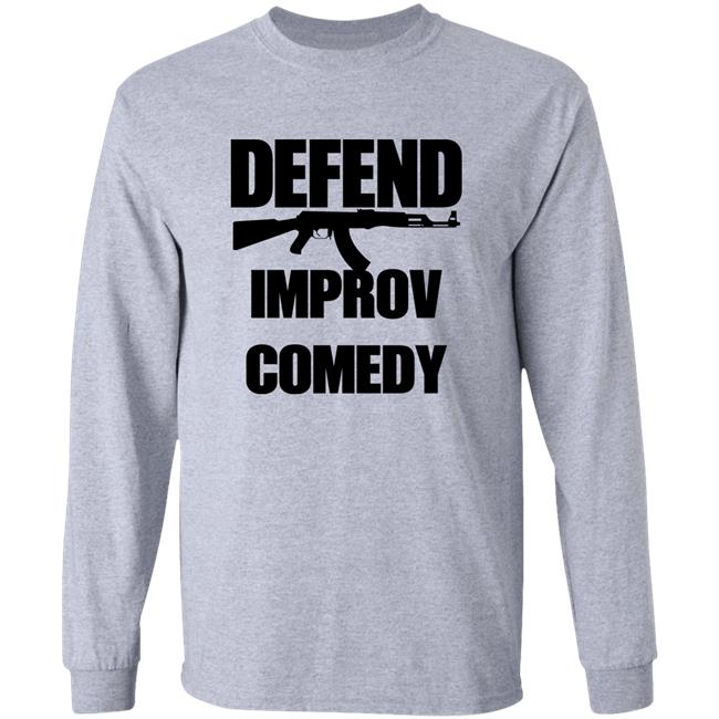 Tom Cecil Defend Improv Comedy Shirt