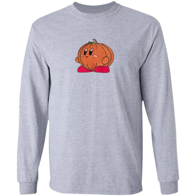 A Stitching Witch Shop Pumpkin Kirby Solo Hoodie
