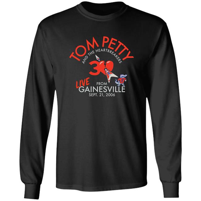 Tom Petty Store Tom Petty And The Heartbreakers Live From Gainesville 2006 Shirt