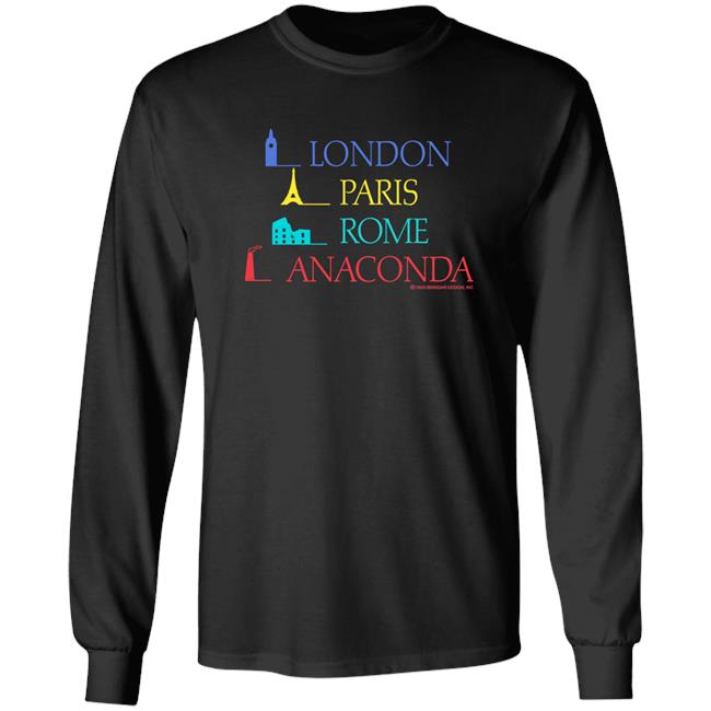 Sierra Gideon London Paris Rome Anaconda Shirt Brindar
