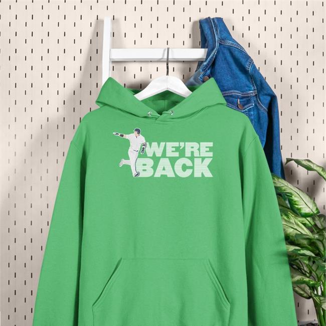 We're Back Hoodie Jomboymedia Store Jomboymedia Store We're Back T Shirts