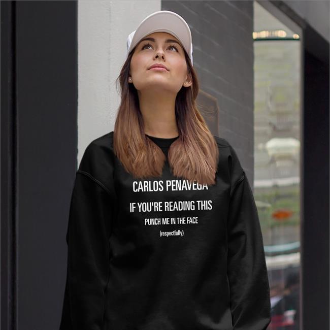 Carlos Penavega If You're Reading This Punch Me In The Face Tee