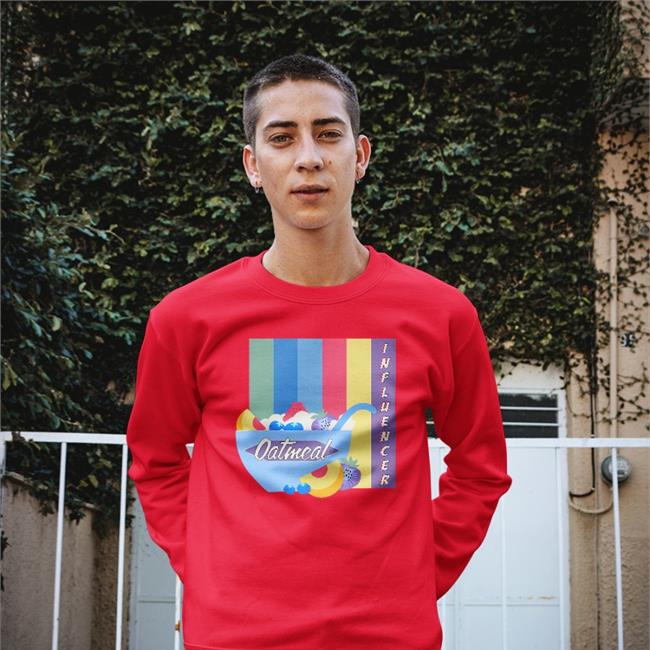 Feistywaters Oatmeal Influencer Hoodie