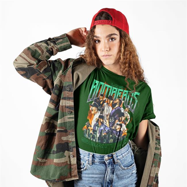 Zachleft Los Bomberos Seattle T Shirt