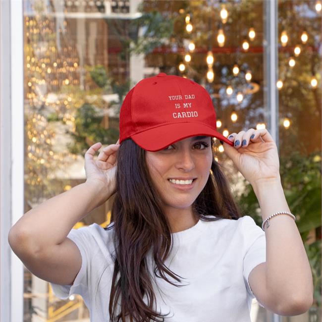 Your Dad Is My Cardio Twill Cap
