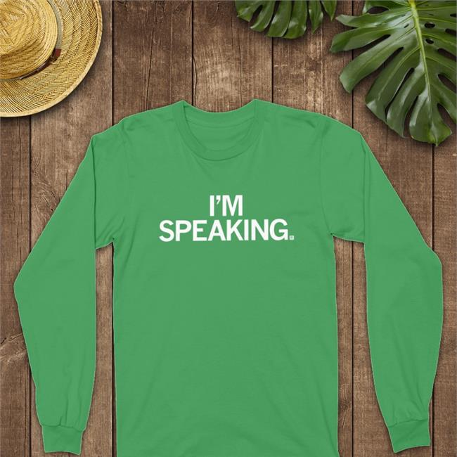 Black I'm Speaking Shirt Raygun Store
