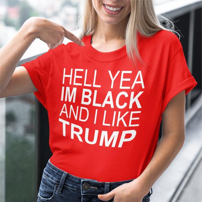 Zeek Arkham Hell Yeah, I’M Black And I Like Trump Shirt