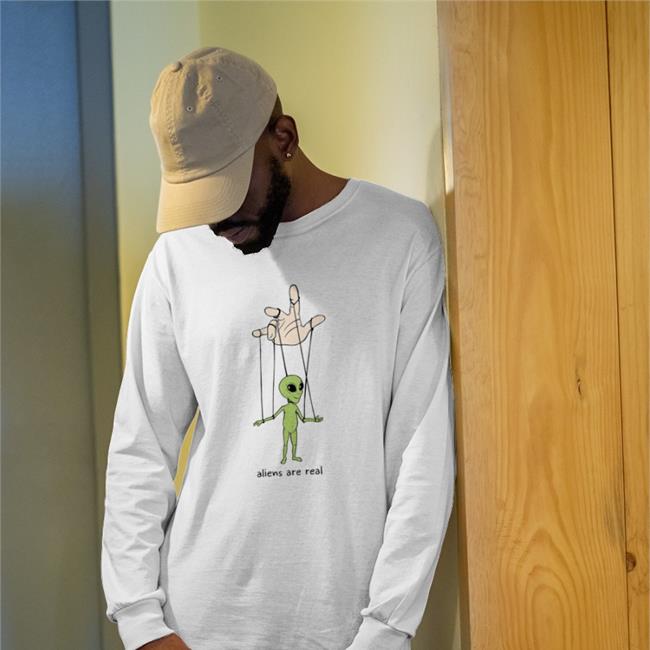 Macrodosing Wearing Aliens Are Real Sweatshirt