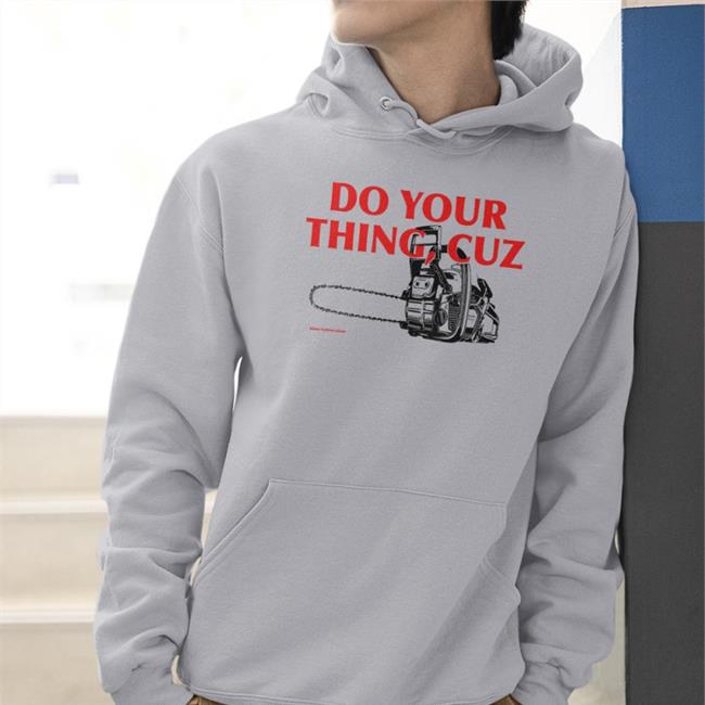 Andrew Lasane Do You Thing Cuz Hoodie Andrew Lasane Do You Thing Cuz Hoodie White