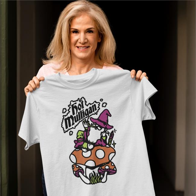 Hot Mulligan Merch Mushroom Wizard T Shirt Hot Mulligan Band