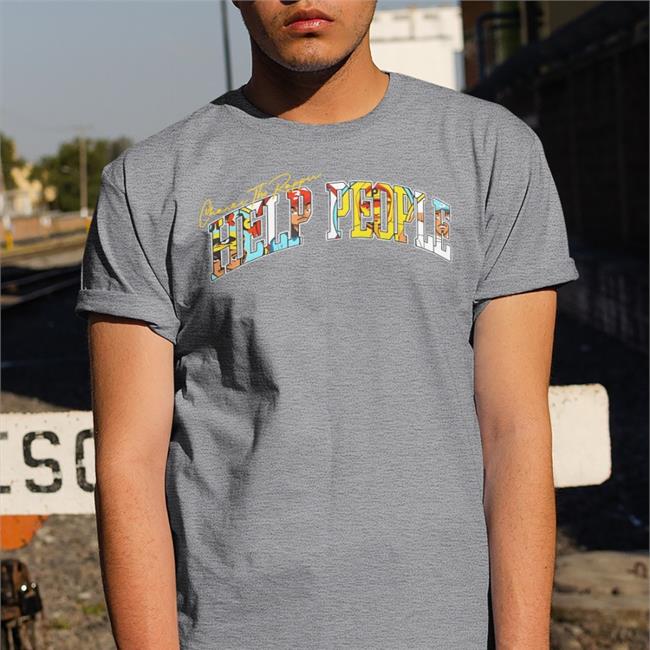 Chance The Rapper Help People Tee Black