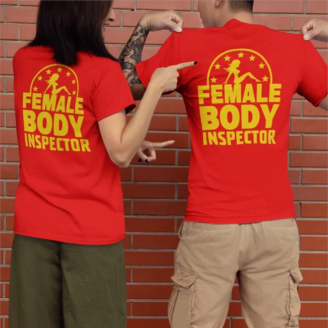 Fbi Female Body Inspector Shirt Cobra Kai William Zabka
