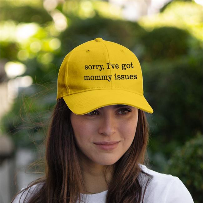 Fiona Nova Sorry I've Got Mommy Issues Hoodie White