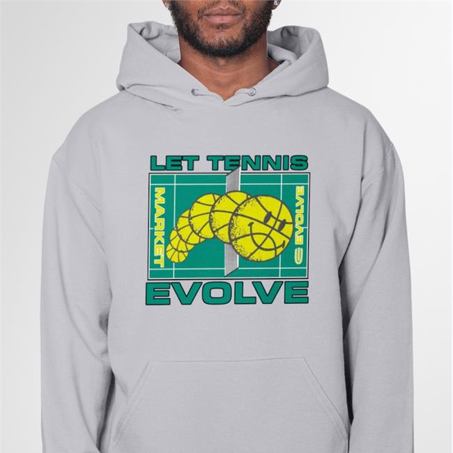 Userjaymes Let Tennis Evolve Tee White