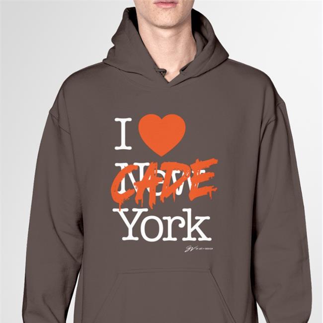 Gv Art + Apparel I Heart Cade York Hoodie Gvartwork