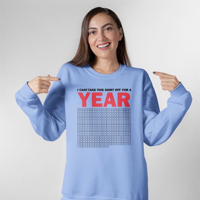 Lucca I Cant Take This Shirt Off For A Year T Shirt