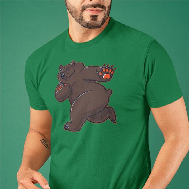 Barstoolsports Store Navy Bear Shirt