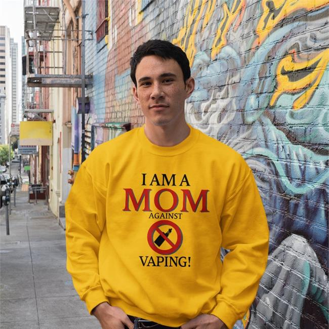 Shirts That Go Hard White I Am A Mom Against Vaping Hat