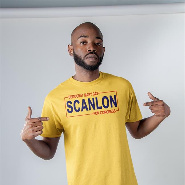 Democrat Mary Gay Scanlon For Congress T Shirt