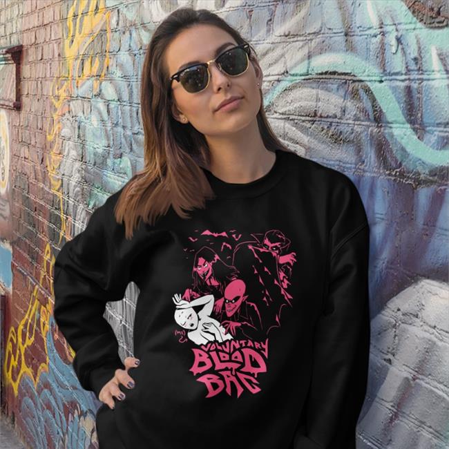 Voluntary Blood Bag Shirts Black