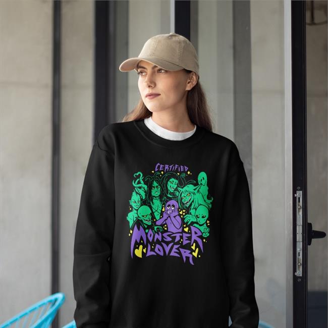 Certified Monster Lover Shirt Theyetee Store The Yetee